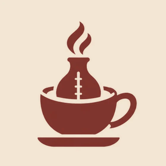 Torsyq Coffee, направление 2: торсық в чашке, эскиз